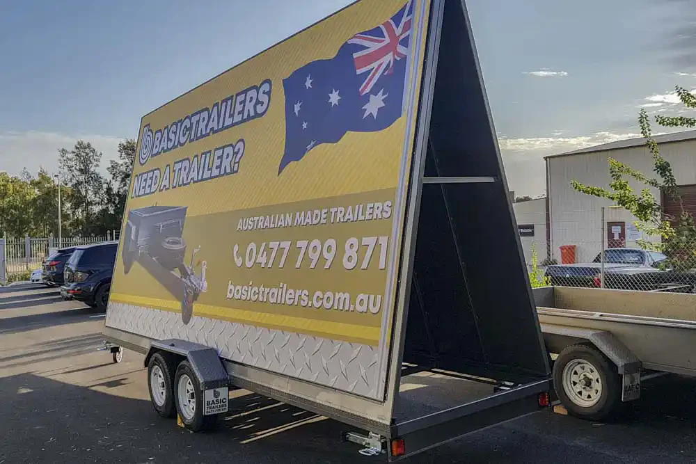 Trailer for Sale: ADVERTISING-10FT-TRAILER-24X5 Adelaide Trailers For Sales: ADVERTISING-10FT-TRAILER-24X5